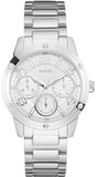 Guess Confetti Silver Dial Silver Steel Strap Watch for Women - W0778L1 Authentic Buy Shop Now