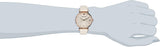 Emporio Armani Gianni T Bar Light Brown Dial White Leather Strap Watch For Women - AR1769 Authentic Buy Shop Now