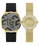 Guess Dream Quartz Gold Dial Gold Mesh Strap Watch For Women - GW0550L2 Authentic Buy Shop Now