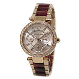 Michael Kors Parker Rose Gold Dial Two Tone Steel Strap Watch for Women - MK6239 Authentic Buy Shop Now