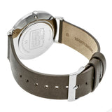 Coach Charles Grey Dial Brown Leather Strap Watch for Men - 14602153 Authentic Buy Shop Now