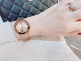 Movado Bold Rose Gold Dial Rose Gold Steel Strap Watch for Women - 3600387 Authentic Buy Shop Now