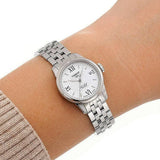 Tissot Le Locle Small Automatic Silver Dial Silver Steel Strap Watch For Women - T41.1.183.33 Authentic Buy Shop Now