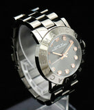 Marc Jacobs Rock Crystal Grey Dial Grey Steel Strap Watch for Women - MBM8596 Authentic Buy Shop Now