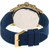 Guess Sunrise Blue Dial with Diamonds Blue Rubber Strap Watch For Women - W0616L2 Authentic Buy Shop Now