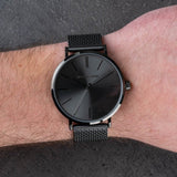 Michael Kors Auden Three-Hand Grey Dial Grey Mesh Strap Watch for Men - MK7151 Authentic Buy Shop Now