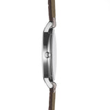 Tissot T Classic Everytime White Dial Brown Leather Strap Watch For Men - T109.410.16.033.00 Authentic Buy Shop Now