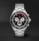 Tag Heuer Formula 1 Indy 500 Special Edition Black Dial Silver Steel Strap Watch for Men - CAZ101V.BA0842 Authentic Buy Shop Now