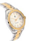 Tag Heuer Aquaracer Quartz White Dial Two Tone Steel Strap Watch for Men - WAY1120.BB0930 Authentic Buy Shop Now
