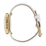 Marc Jacobs Amy White Dial White Leather Strap Watch for Women - MBM1150 Authentic Buy Shop Now