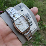 Fossil Wallace Designer Silver Dial Silver Steel Strap Watch for Women - ES3057 Authentic Buy Shop Now