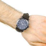 Burberry The City Black Dial Black Leather Strap Watch for Men - BU9364 Authentic Buy Shop Now