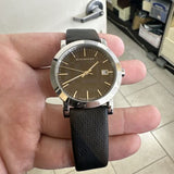 Burberry Smoked Brown Dial Brown Leather Strap Watch for Women - BU1775 Authentic Buy Shop Now