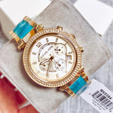Michael Kors Parker Gold Dial Two Tone Steel Strap Watch for Women - MK6364 Authentic Buy Shop Now