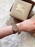 Burberry The Classic Quartz Grey Dial Grey Leather Strap Watch For Women - BU10119 Authentic Buy Shop Now