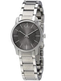 Calvin Klein City Grey Dial Silver Steel Strap Watch for Women - K2G23161 Authentic Buy Shop Now