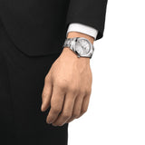 Tissot PR 100 Quartz White Dial Silver Steel Strap Watch For Women - T101.410.11.031.00 Authentic Buy Shop Now
