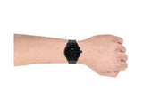 Hugo Boss Onyx Black Dial Black Leather Strap Watch for Men - 1513367 Authentic Buy Shop Now