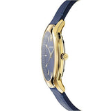 Versace V-Urban Quartz Blue Dial Blue Leather Strap Watch for Men - VELQ00319 Authentic Buy Shop Now