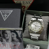Guess Analog Quartz Silver Dial Silver Steel Strap Watch For Men - U0377G1 Authentic Buy Shop Now