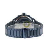 Tommy Hilfiger Asher Chronograph Blue Dial Blue Steel Strap Watch For Men - 1791853 Authentic Buy Shop Now