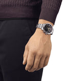 Tissot PRC 200 Chronograph Black Dial Stainless Steel Watch For Men - T0554171105700 Authentic Buy Shop Now