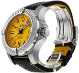 Breitling Avenger Automatic 45 Seawolf Yellow Dial Black Nylon Strap Watch for Men - A17319101I1X1 Authentic Buy Shop Now