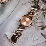 Guess Rumour Quartz Rose Gold Dial Rose Gold Steel Strap Watch For Women - GW0613L3 Authentic Buy Shop Now