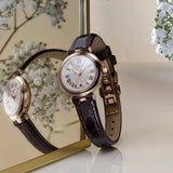 Tissot Bellissima Small Lady White Dial Brown Leather Strap Watch For Women - T126.010.36.013.00 Authentic Buy Shop Now