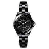 Chanel J12 Quartz Black Dial Black Steel Strap Watch for Women - J12 H5695 Authentic Buy Shop Now