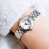 Marc Jacobs Amy Dinky White Dial Silver Steel Strap Watch for Women - MBM3225 Authentic Buy Shop Now