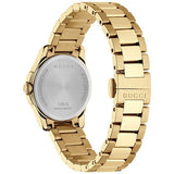 Gucci G Timeless Gold Dial Gold Steel Strap Watch For Women - YA126553 Authentic Buy Shop Now