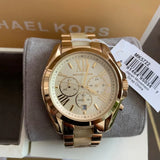 Michael Kors Bradshaw Gold Dial Gold Steel Strap Watch for Women - MK5722 Authentic Buy Shop Now