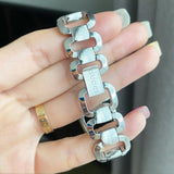 Gucci G Gucci Brown Dial Silver Steel Strap Watch For Women - YA125503 Authentic Buy Shop Now