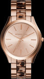 Michael Kors Runway Rose Gold Dial Two Tone Steel Strap Watch for Women - MK4301 Authentic Buy Shop Now