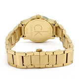 Calvin Klein City White Dial Gold Steel Strap Watch for Women - K2G23546 Authentic Buy Shop Now