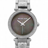 Michael Kors Parker Mother of Pearl Silver Steel Strap Watch for Women - MK6424 Authentic Buy Shop Now