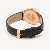 Emporio Armani Classic Black Dial Black Leather Strap Watch for Women - AR2445 Authentic Buy Shop Now