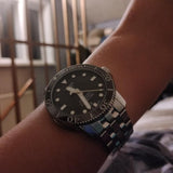 Tissot Seastar 1000 Powermatic 80 Black Dial Silver Steel Strap Watch For Men - T120.407.11.051.00 Authentic Buy Shop Now