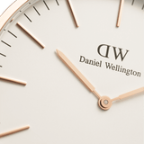 Daniel Wellington Classic Cornwall White Dial Black Nylon Strap Watch For Men - DW00100257 Authentic Buy Shop Now