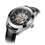 Maserati Traguardo Automatic Black Dial Black Leather Strap Watch For Men - R8871612001 Authentic Buy Shop Now