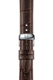 Tissot Tradition 5.5 Lady Silver Dial Brown Leather Strap Watch for Women - T063.009.16.018.00 Authentic Buy Shop Now