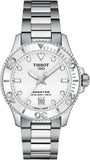 Tissot Seastar 1000 Lady White Dial Silver Steel Strap Unisex Watch - T120.210.11.011.00 Authentic Buy Shop Now