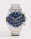 Hugo Boss Hero Sport Blue Dial Silver Steel Strap Watch for Men - 1513755 Authentic Buy Shop Now