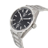 Tag Heuer Carrera Date Black Dial Silver Steel Strap Watch for Men - WBN2110.BA0639 Authentic Buy Shop Now