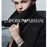 Emporio Armani Empire Mother of Pearl Dial Silver Steel Strap Watch For Women - AR11625 Authentic Buy Shop Now