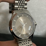 Gucci G Timeless Automatic Brown Dial Silver Steel Strap Watch For Women - YA126431A Authentic Buy Shop Now