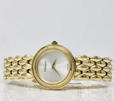 Versace V Flare Diamonds Silver Dial Gold Steel Strap Watch for Women - VEBN00918 Authentic Buy Shop Now