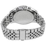 Michael Kors Lexington Chronograph Blue Dial Silver Steel Strap Watch for Men - MK8280 Authentic Buy Shop Now