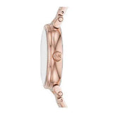 Michael Kors Sofie Analog Quartz Blue Dial Rose Gold Steel Strap Watch For Women - MK3971 Authentic Buy Shop Now
